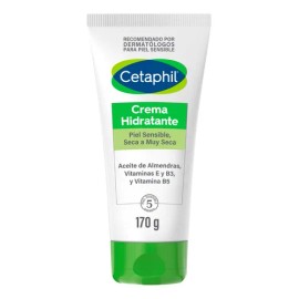 Cetaphil Crema Hidratante 170g | Piel Seca a Muy Seca | Alta Nutrición y Suavidad