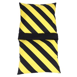 Heavy Duty Sandbag - Studio Video Sand Bag - Yellow & Black Stripes - Photography Weight Bags - for Studio Video Light Stand,Tripod