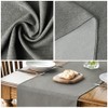 Artoid Mode Light Grey Table Runner, Autumn, Washable, Kitchen Dining