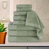 Superior Rayon from Bamboo Blend 9-Piece Towel Set, Luxury Quick