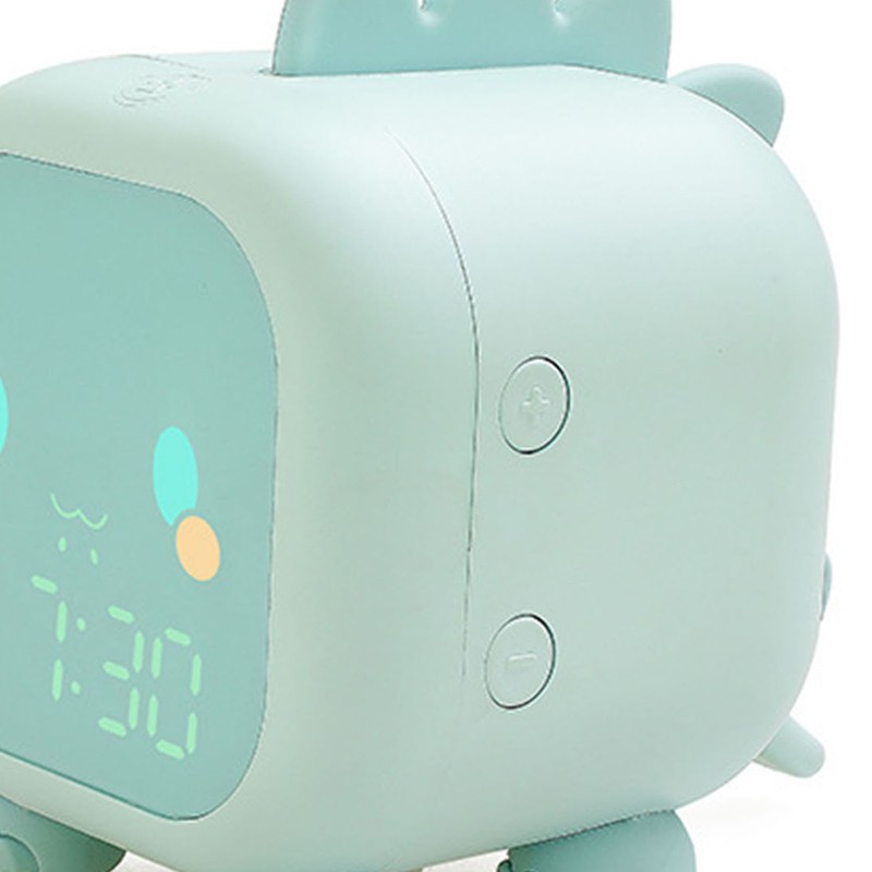Digital Clock Intelligent Cute Fun Dragon LED Silicone Cartoon Bedside