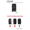 chyoekey Key Fob Cover Car Key Shell Case Protector Fit