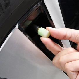 Tapas Luminosas para Vástago de Válvula de Neumático para Coche, 8 Uds., Tapas Fluorescentes para Válvula de Aire de Rueda de Coche, Cubierta para Coche, Camión, SUV,