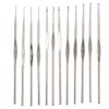 100Pcs/Set Sweater Knitting Tool 22 Metal Crochet Set Needles Sewing