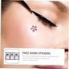 Beavorty 3sets Removable Face Gems Stickers for Eye Decoration for