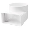 Ventilation Duct Flat Duct Deflection Piece 110 x 55 mm