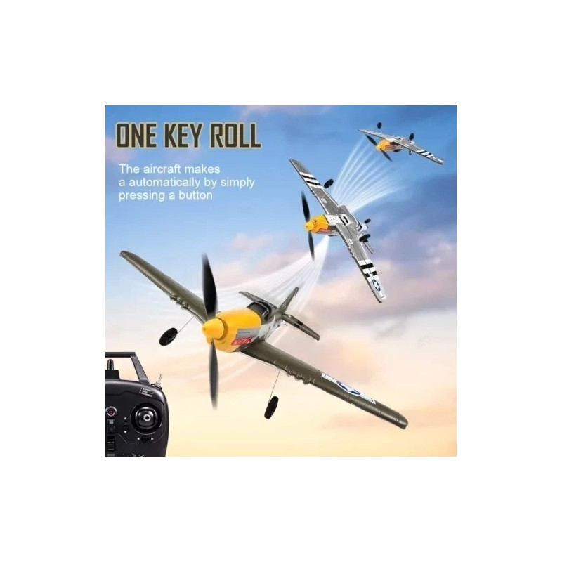 Volantex US RC Plane P51 Mustang 2.4G Radio EPP Foam