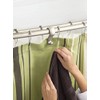 Moen Brushed Nickel Adjustable 57 to 60-inch Stainless Steel Double