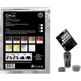 ALLURE Hair Building Fibres 100% Natural Hair Loss Instant Treatment Thicker Concealer Balding 100g Refill Bag For Men And Women Dark Medium Light Brown Black (Medium Brown)