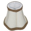 6Pcs Desktop Table Lamp Cover Fabric Lampshade Accessory for E14