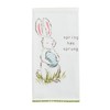 Mud Pie Spring Has Bunny Egg Tea Towel; 26" x