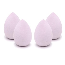 Makeup Sponges Foundation Blending Sponge for Concealer Blush Powder Multi-color Blender Sponges (4pcs Purple)
