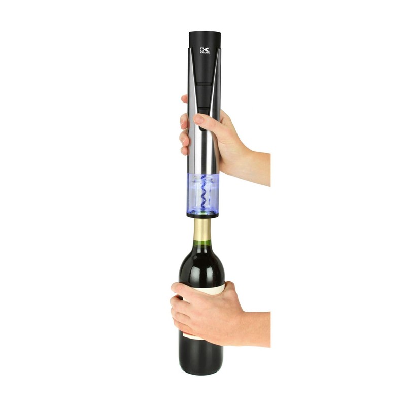 Kalorik Electric Wine Opener and Preserver Includes 2-in-1 Bottle Opener