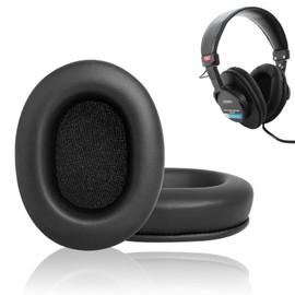 hopopower Replacement Ear Pads for Sony MDR-7506 MDR-V6 MDR-V7 MDR-CD900ST Headphones, Earpads Cushions with High-Density Noise Isolation Foam, Added Thickness