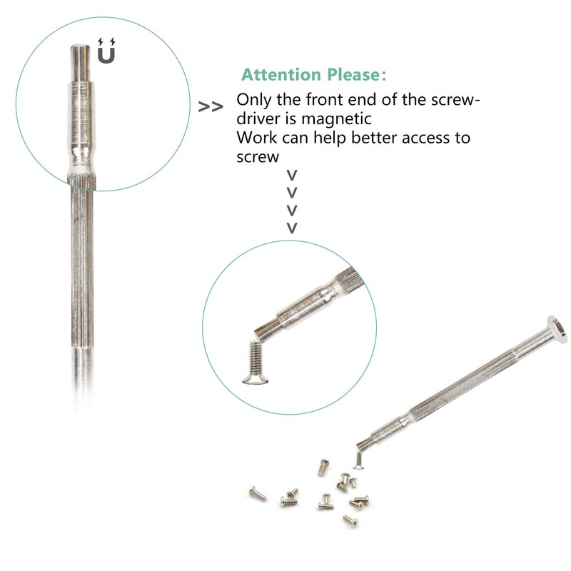 11PCS Mini Precision Screwdriver Set, Small Screwdriver Set for Electronics,
