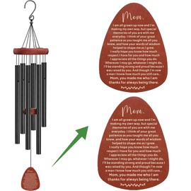 Mother of the Groom gift from Groom, Mom Wedding Gift from Son, Wedding Wind Chime Mother, Wedding gift for mom, Mom Gifts from Groom, Mom Wedding Wind Chime