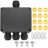 Electrical Junction Box, Waterproof IP68 4-Way External Junction Box, Cable