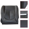 NLQR Front Driver and Passenger Side Replacement Seat Covers Black