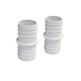 Steinbach Double Fittinge Doppelschlauchtüllen, White, Diameter 38 MM