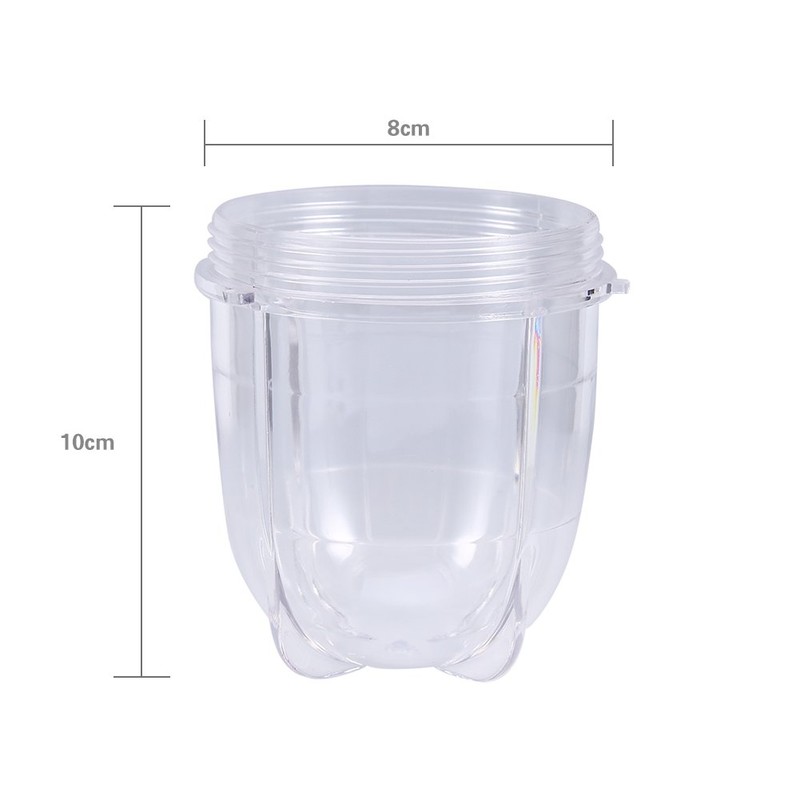 Replacement Accessory for Blender Juicer, Tall or Short Transparent Cup,
