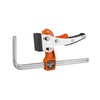 Jorgensen 6-5/8" Ratcheting Table Clamp, Quick Release Track Saw Clamp,
