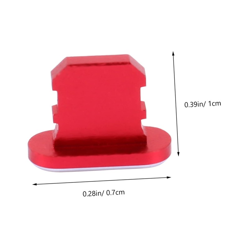 Tofficu 1 Set Charging Port Dust Plugs Stoppers USB Dust