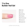 MAYCHAO 7-in-ONE Clear Pink Builder Nail Gel, 15ML Builder Base
