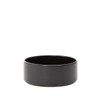 HOMLA FAMELIO Bowl 14 cm Black Ceramic Modern Matt Dishwasher
