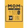 MOM of 4 BOYS & 1 GIRL: Perfect Notebook /