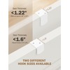 Delamu Narrow 9-Tier Over the Door Pantry Organizer, Adjustable Pantry