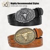 SANSTHS Western Belts for Men Women 2 Pack, Cowgirl Cowboy