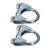 KOTARBAU® Set of 2 U-bolt clamp 36 mm exhaust pipe