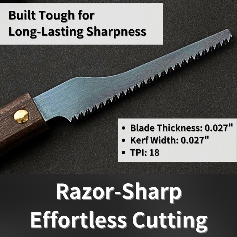 RANSHOU Mini Hand Saw 2.4" for Hobby & Crafts -