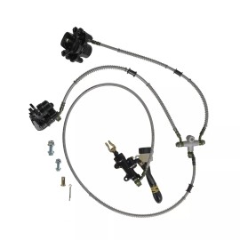 Unbranded Rear Brake Caliper Master Cylinder for GoKart ATV Quad Buggy Golf Dirt Mini Bike