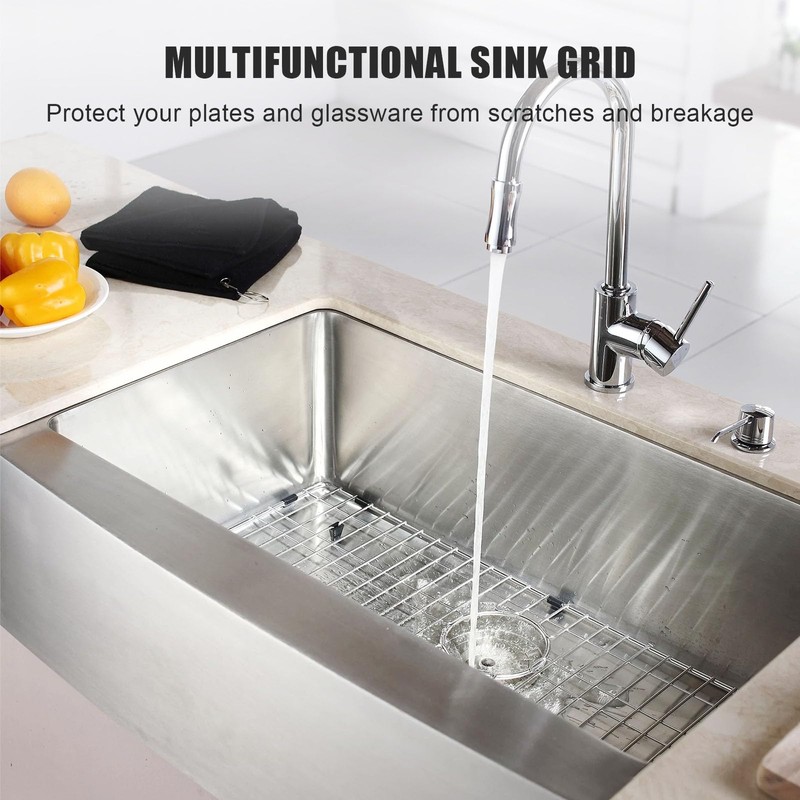 LKOBG2915SS Kitchen Sink Grate 27.5" x 13.5" x 1.25" Stainless