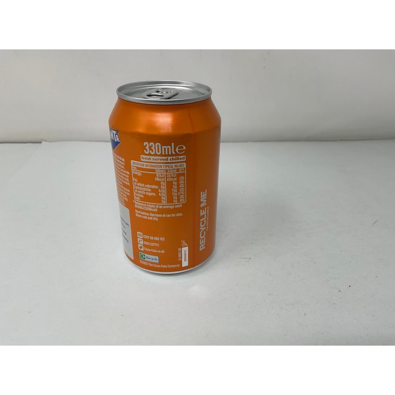 European Fanta Orange Soda 6-Pack of Cans 6 x 330