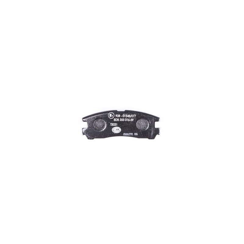 HELLA PAGID 8DB 355 016-591 Brake Pad Set, disc brake,