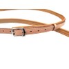 Leather Neck Ring Neck Strap Flat for Horses Adjustable Padded