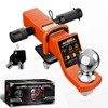 AUTMATCH Trailer Hitch Ball Mount with 2 Inch Hitch Ball