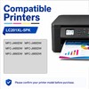 LC201XL Ink Cartridges 5-Pack Replacement for Brother LC201 XL, 2BK/C/M/Y