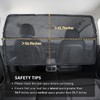 LITTOU Car Dog Barrier Net for Large SUV Trunk 56"