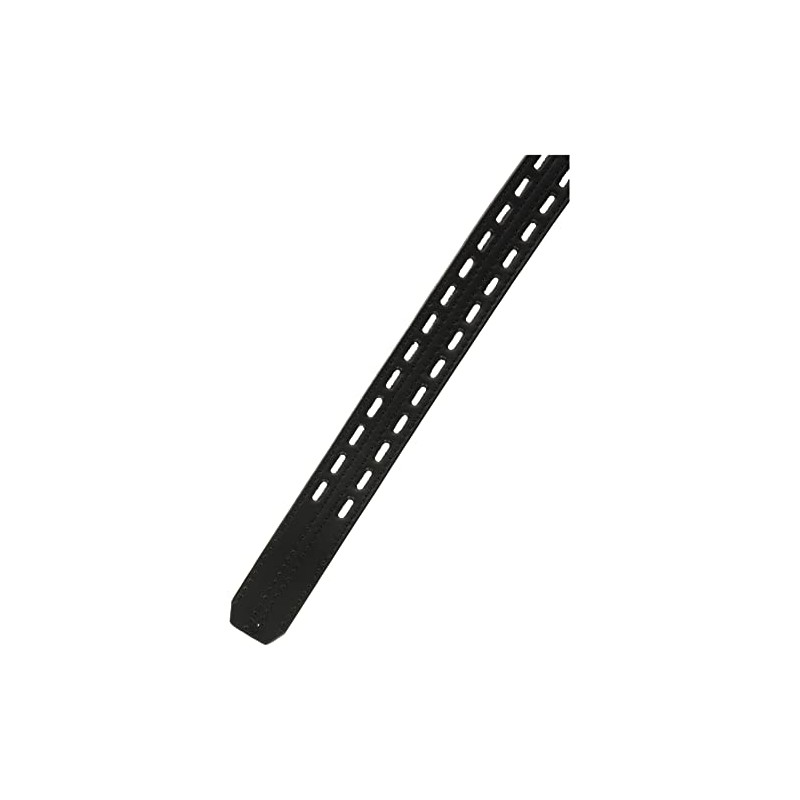 Nocona Men's Work Black Double Hole, 42