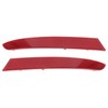 2PCS Rear Bumper Reflector Left Right PMMA ABS 63147419928 for