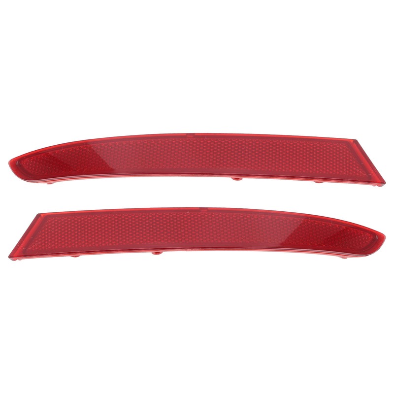 2PCS Rear Bumper Reflector Left Right PMMA ABS 63147419928 for