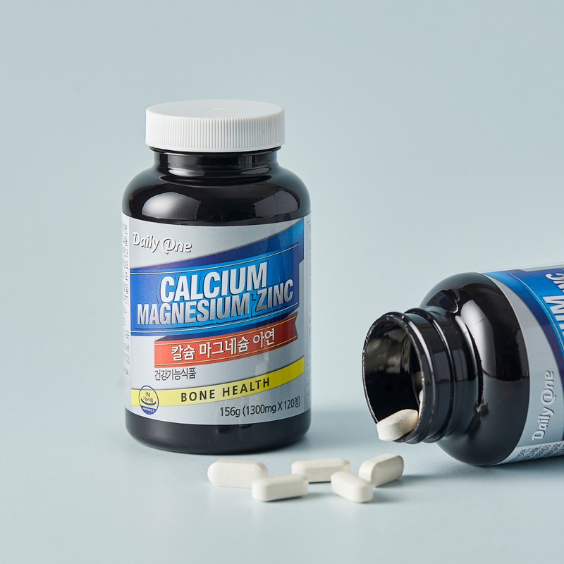 DAILYONE Daily One Calcium Magnesium Zinc Nutrient Large Capacity 1,300mg