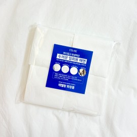Daol Cosmetic 100 sheets of domestic thick disposable aesthetic sponge / 국내산 두꺼운 일회용 에스테틱 해면 100매