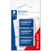 Staedtler 5 Noris Mars Pencils and 3 Erasers Plastic, Phthalate