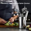 Hicook Stainless Steel Kitchen Spider Strainer Skimmer Ladle Food Dumpling