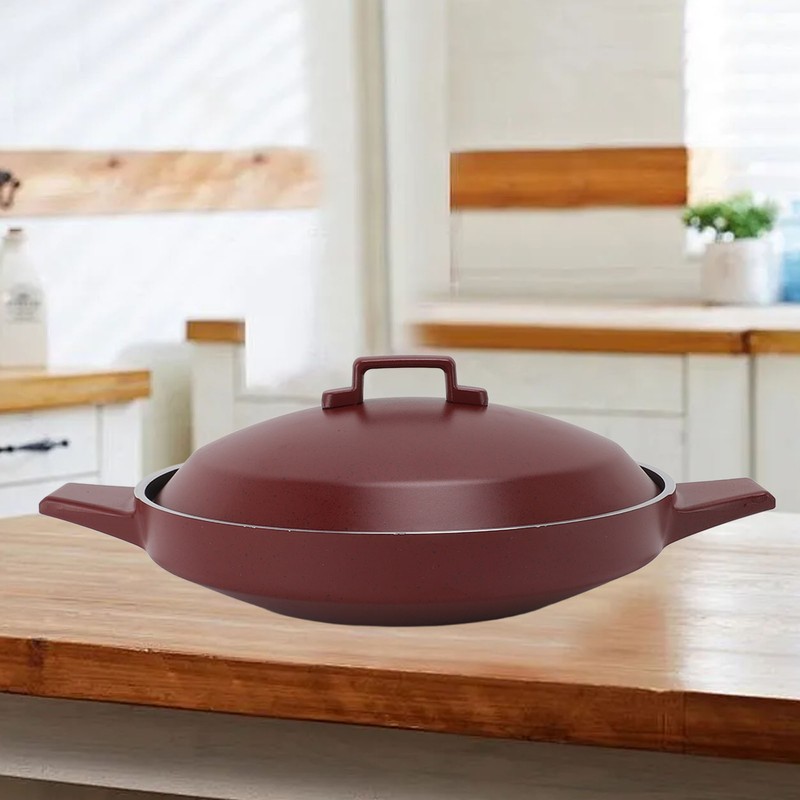 Aluminum Alloy Cooking Pot Vintage Multifunctional Fish Hot Pot Cookware