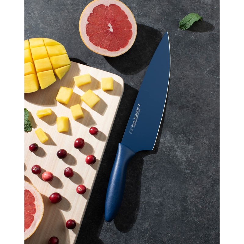 KAI Pure Komachi 2 Nonstick Stainless Steel 8 Piece Knife